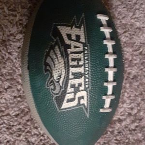 A football signed by Donovan McNabb